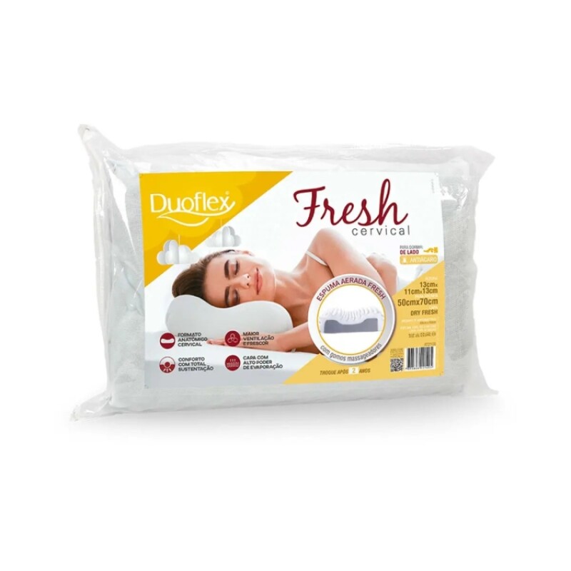 Almohada Duoflex Nasa Cervical Fresh At2100 Almohada Duoflex Nasa Cervical Fresh At2100