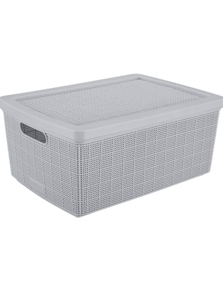 Caja organizadora plana bajo cama con tapa Rimax 28 Litros — Electroventas