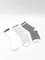 Medias Crew Mittel, Pack X 3 Color Unico