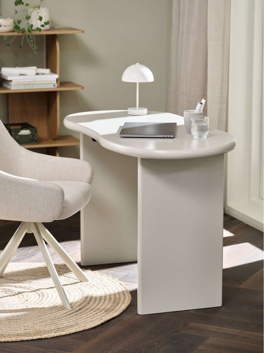 Escritorio Vordingborg 60X120 - Beige 