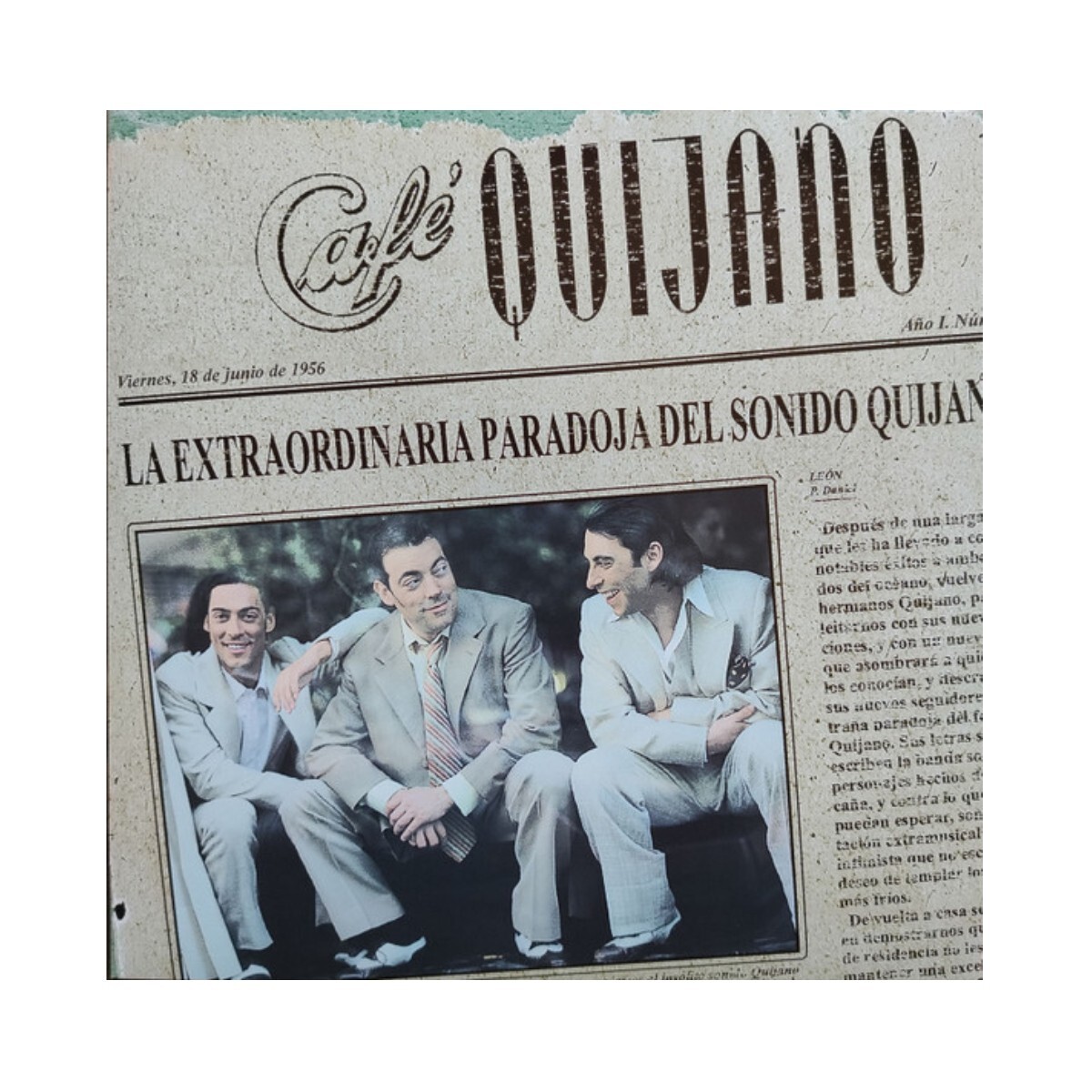 Cafe Quijano / La Extraordinaria Paradoja Del Sonido De Quijano - Vinilo Eeuu 