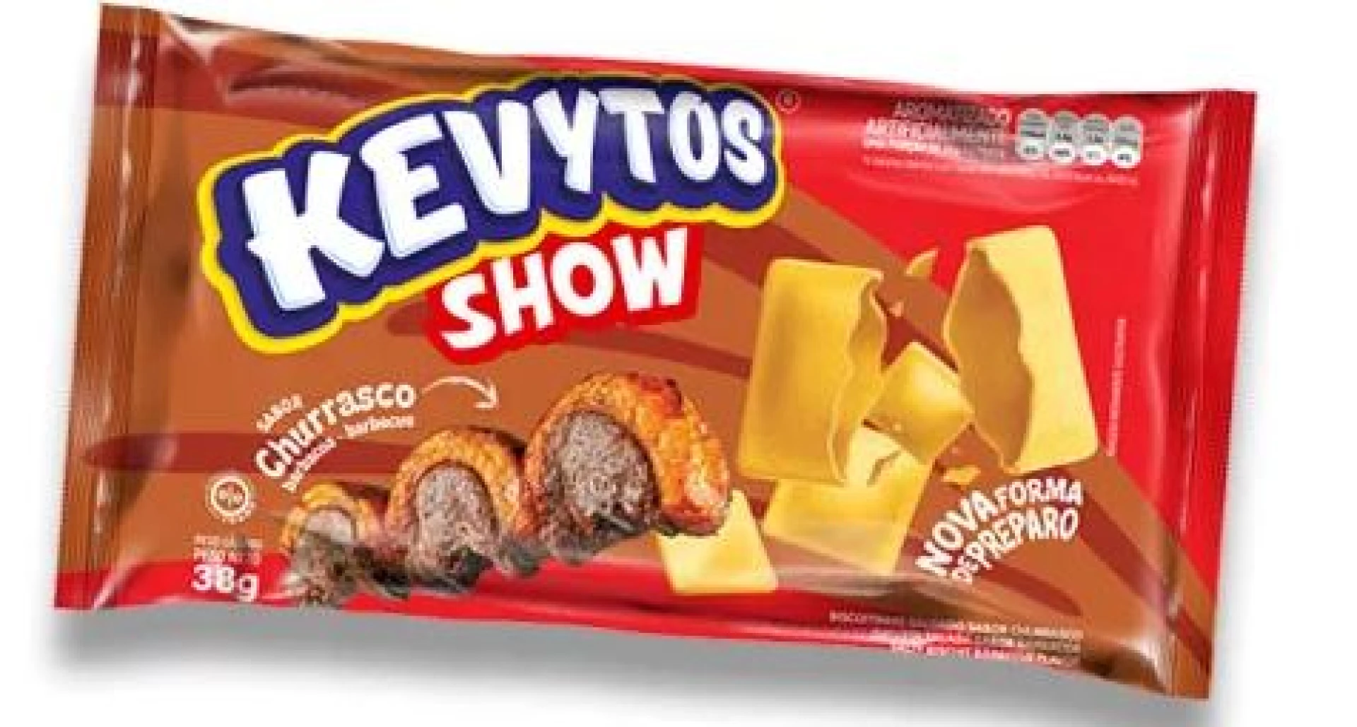 SNACK KEVYTOS 38G CHURRASCO 
