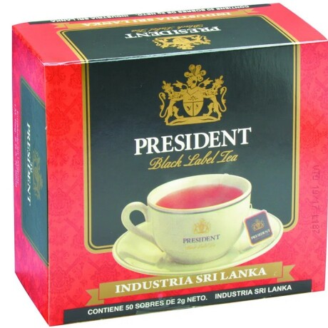 TE PRESIDENT 50 SOBRES X 2 GR TE PRESIDENT 50 SOBRES X 2 GR