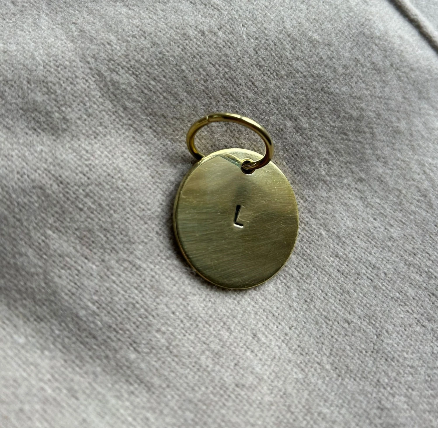 Spelling key ring - L