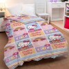 Acolchado Disney en Microfibra Infantil 1 Plaza Kitty Acolchado Disney en Microfibra Infantil 1 Plaza Kitty