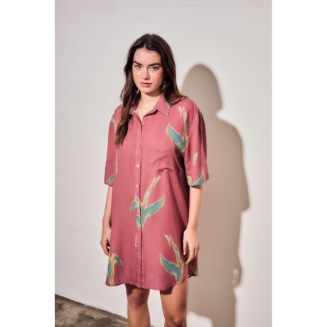 Vestido Camisero Print