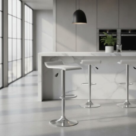 Taburete Kira para Bar Blanco