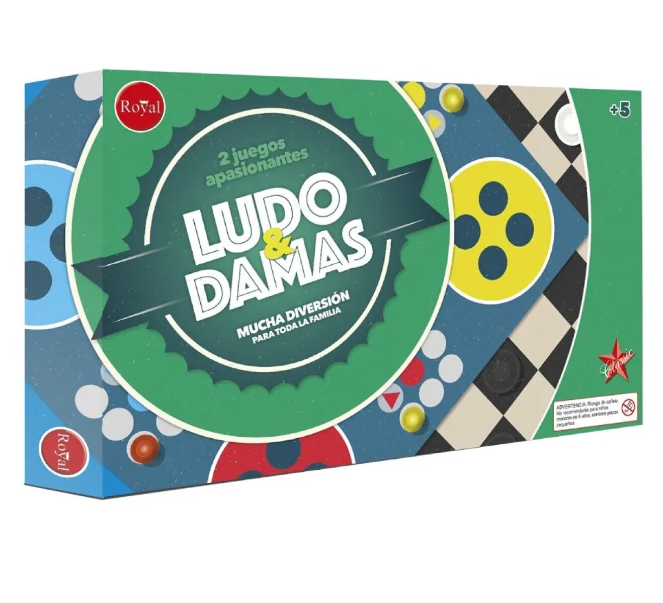 Ludo y Damas Royal 
