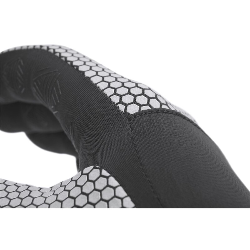 Guantes Térmicos Reflectivo Running Reebok Gris