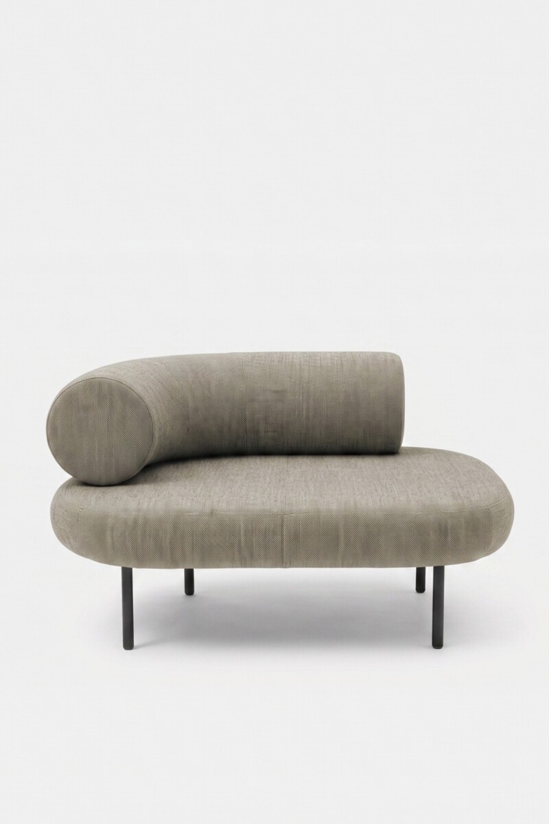 Sofá modular Pompidou 1C right - Beige 