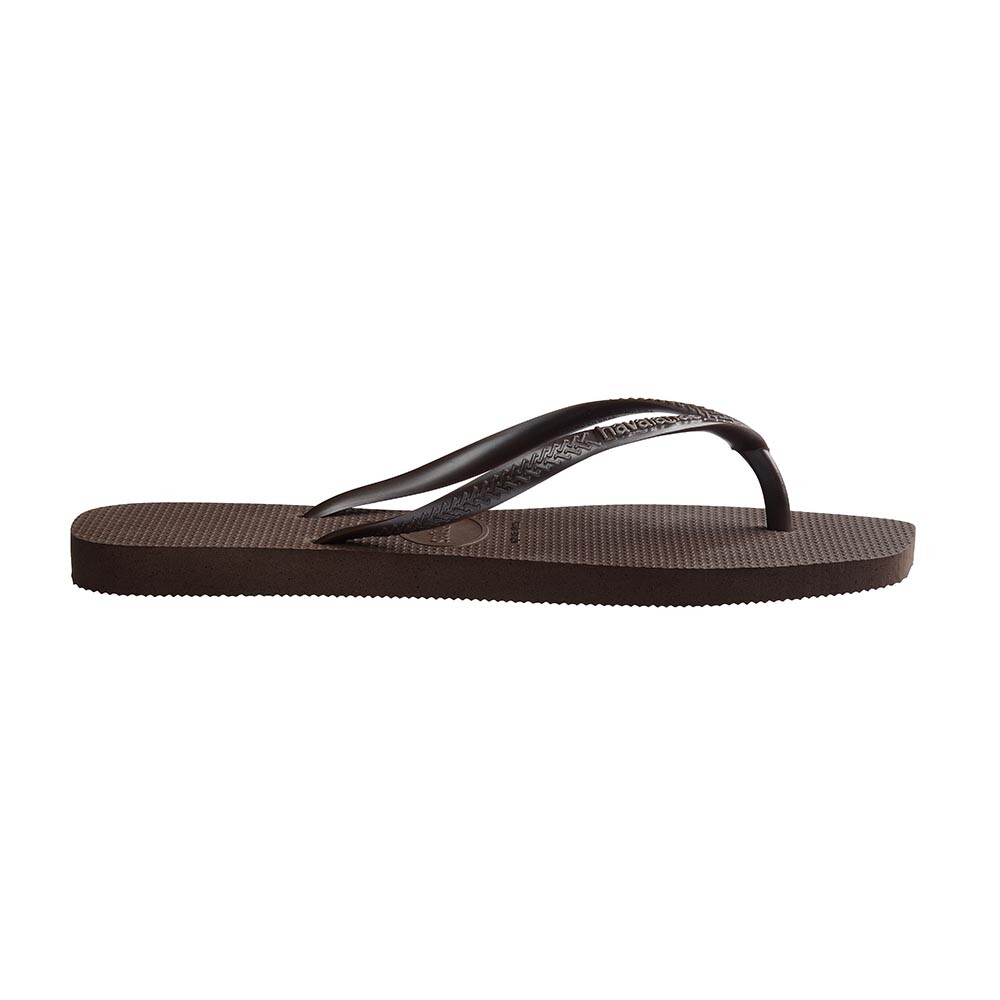 Sandalias Havaianas Slim Square Mujer Cafe