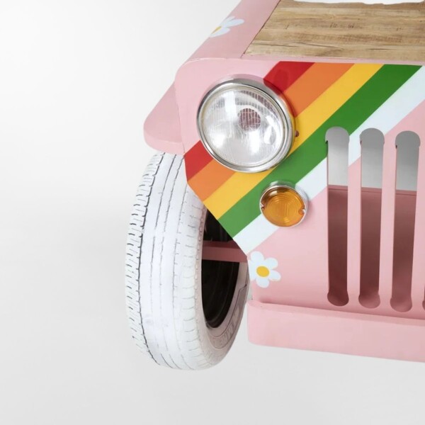 MESA DE BAR FLOWER POWER CAR Rosa - -