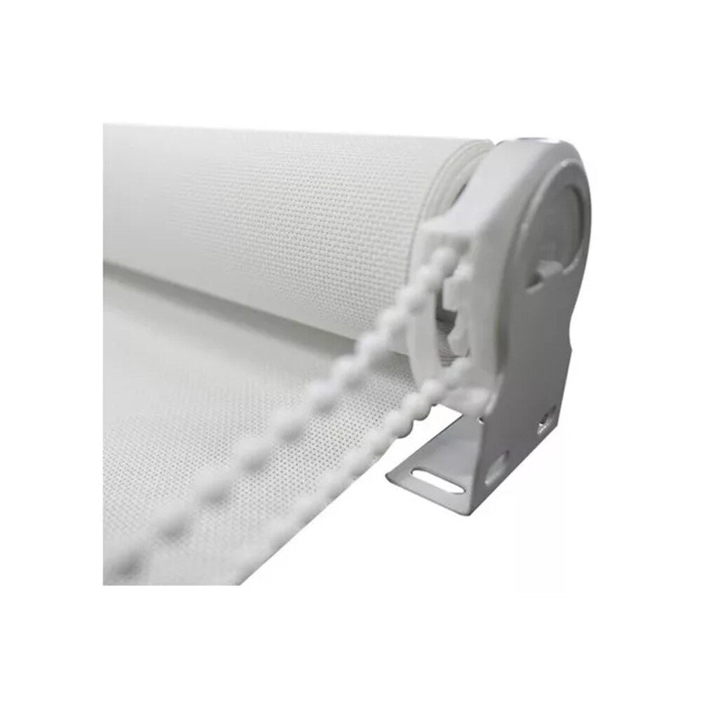 Cortina Screen Pvc Roller Tela Microperforada 1.50x2.00m Blanco