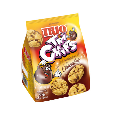 Galletita TRIO Pepas Surtidas y otras 300Grs Trio Trichips
