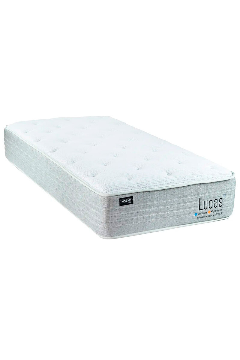 New Lucas COLCHON DE RESORTES 1 PLAZA NEW LUCAS 088X188X30CM