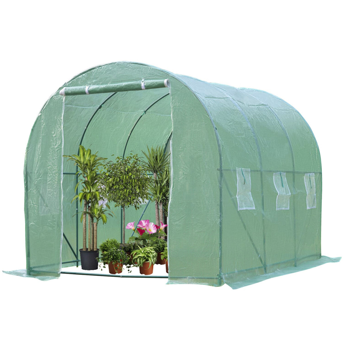 Invernadero Ecodrop con Filtro UV 300x200x200cm - Verde 