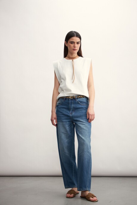 Remera Grisel Blanco