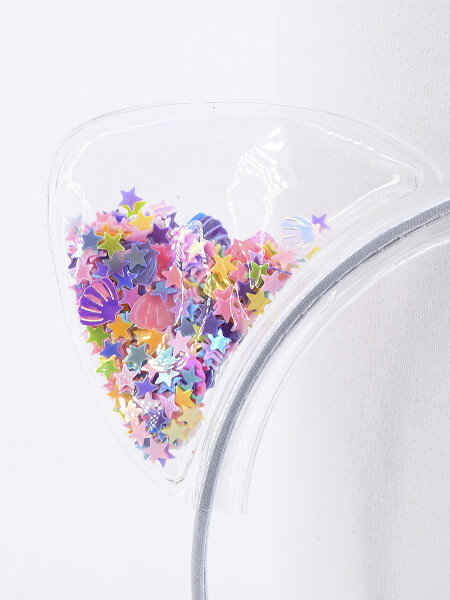 VINCHA CON OREJAS MULTICOLOR