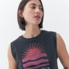 Musculosa Algodon Roxy Negro