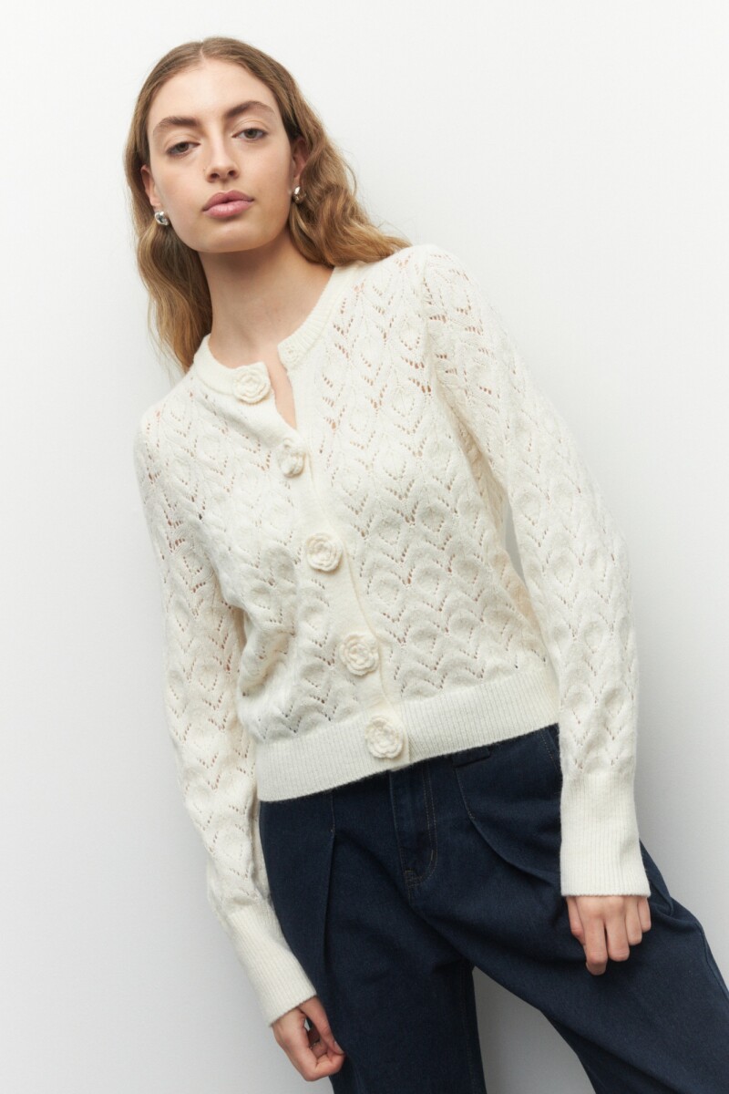 CARDIGAN RENATA Crudo