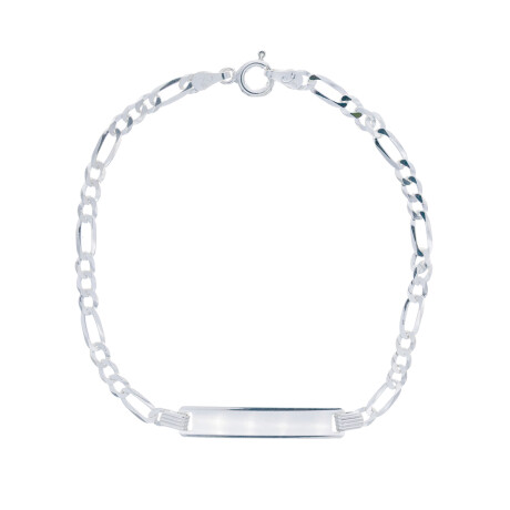 Pulsera de identidad en plata 925. Pulsera de identidad en plata 925.