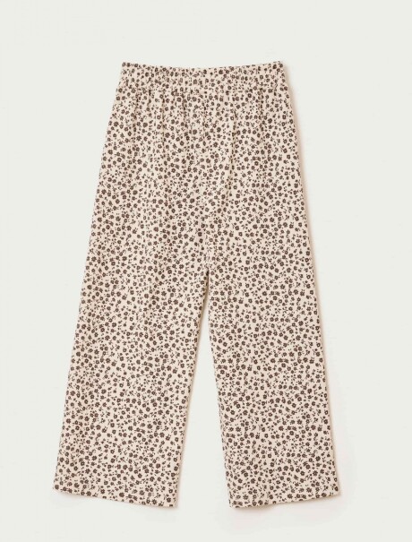 PANTALÓN TEXTURADO PARA NIÑA MULTICOLOR