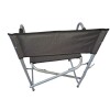 Silla plegable director con mesa F305 NEGRO