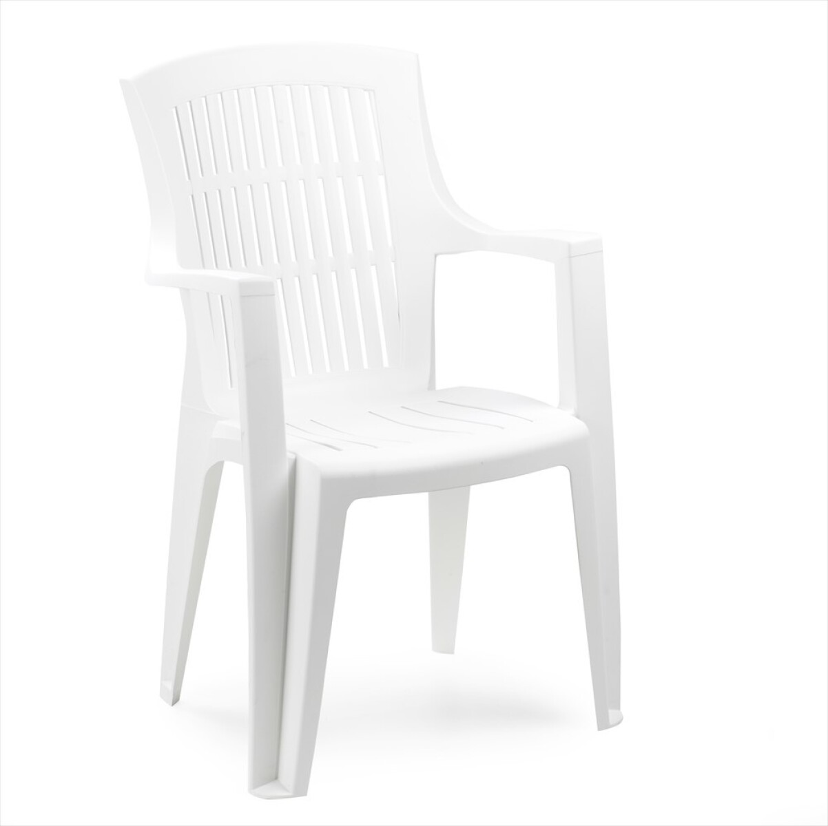 SILLA DE PVC APILABLE ARPA BLANCA A5824 