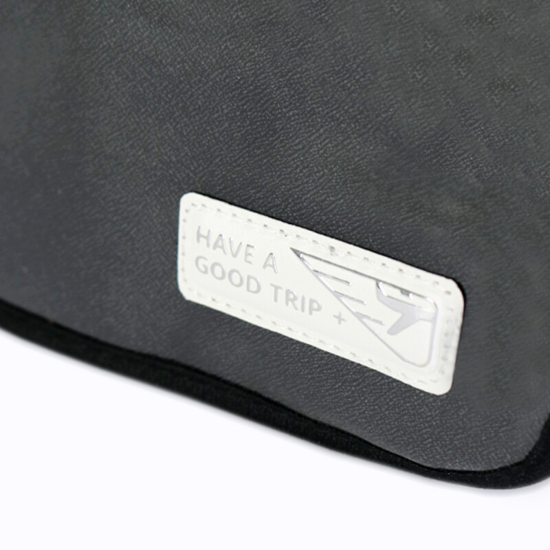 NECESER NEGRO P/VIAJE 27.5X9.5X15.5CM Unica
