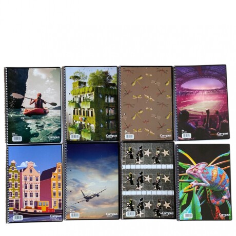 Cuadernola Rayada Campus University 80 Hojas Diseño 1