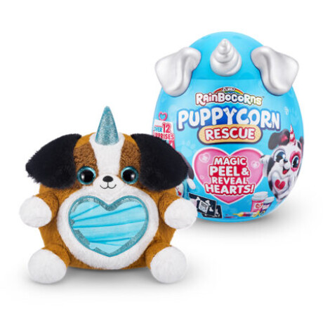 Figura Rainbocorns Rescate Mascota con Lentejuelas 001
