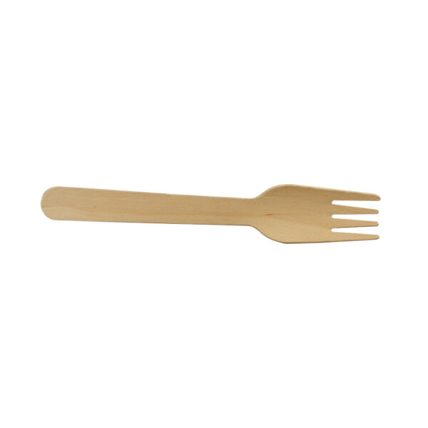 TENEDOR DE MADERA 160 MM NATURALS PQX20UN/CJ50PQ MARRON