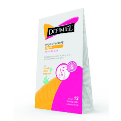 DEPIMIEL BANDAS DEPILATORIAS CUERPO CON ACEITE DE ARGAN 6 BANDAS DOBLES DEPIMIEL BANDAS DEPILATORIAS CUERPO CON ACEITE DE ARGAN 6 BANDAS DOBLES