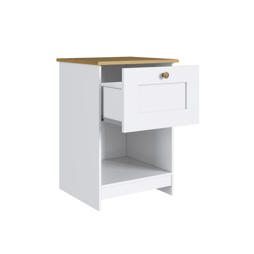 MESA DE LUZ O NOCHE DE UN CAJÓN - LÍNEA AMERICANA MESA DE LUZ O NOCHE DE UN CAJÓN - LÍNEA AMERICANA