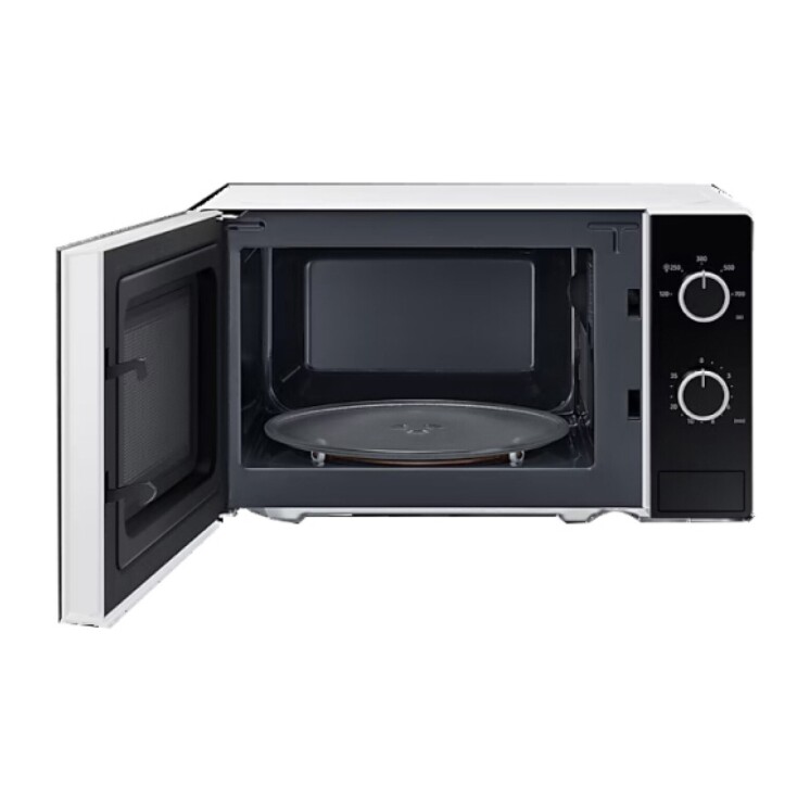 Microondas Samsung 20 L Puerta de Cristal MS20A3010 White