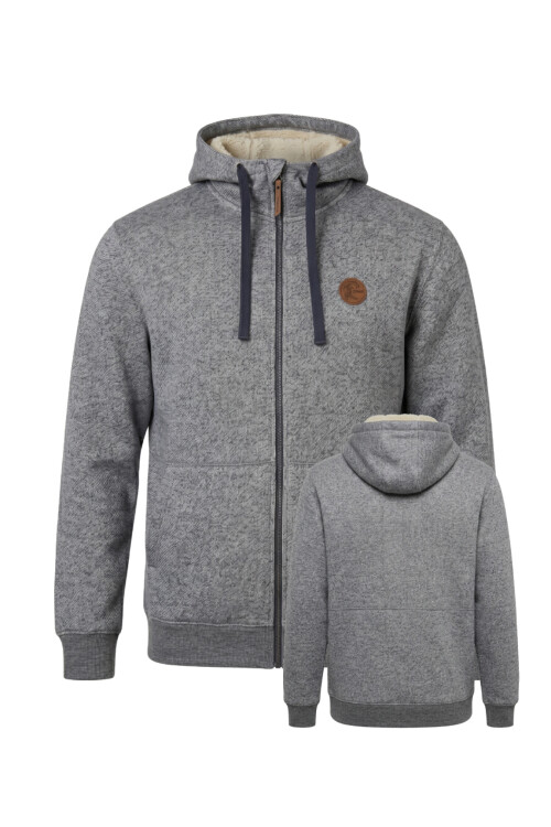 Campera O'Neill Melange Texture Gris Claro