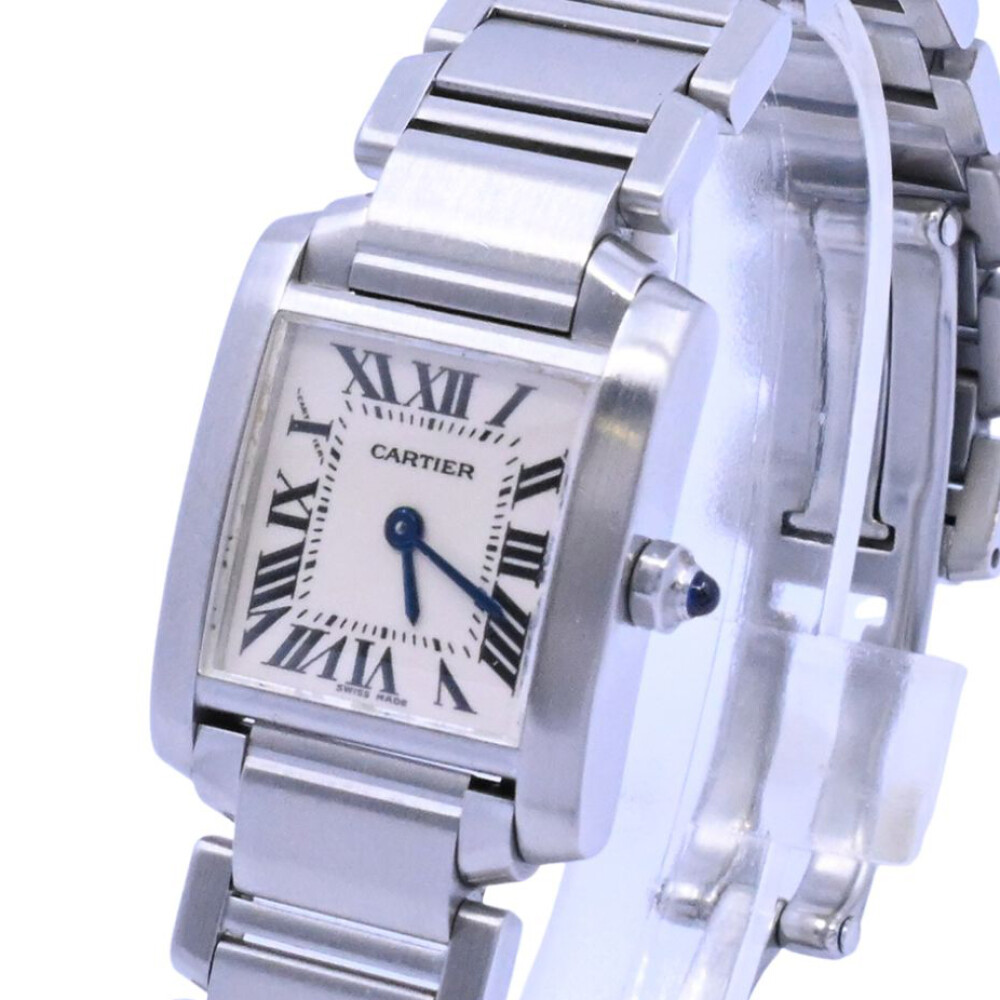 Cartier Tank Francaise modelo 2384 quartz de acero. Cartier Tank Francaise modelo 2384 quartz de acero.