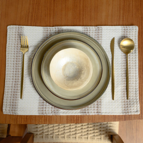 SET X2 INDIVIDUALES ALGODON NATURAL-BEIGE
