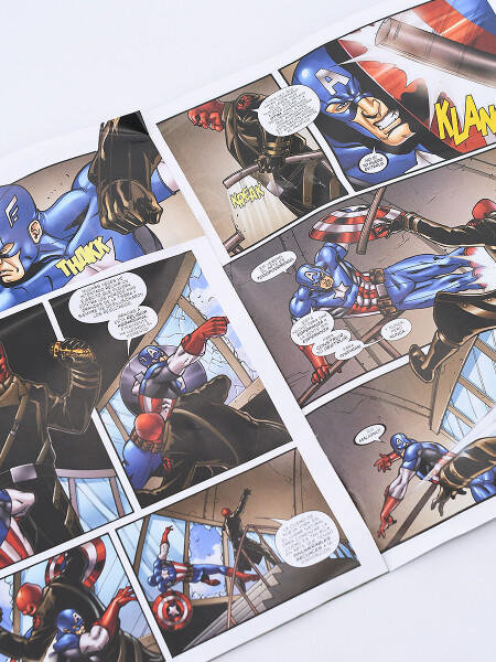 MUÑECO DE ACCIÓN RED SKULL MULTICOLOR