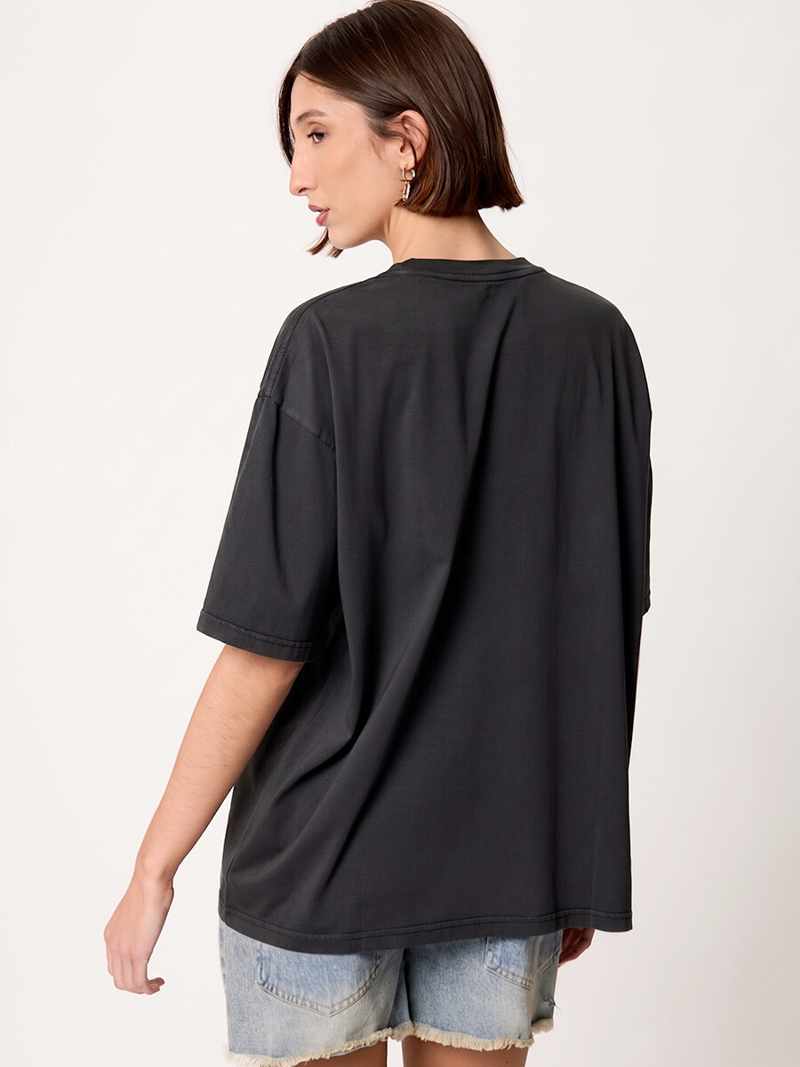T-SHIRT M/C BALNEARIO DIXIE Negro