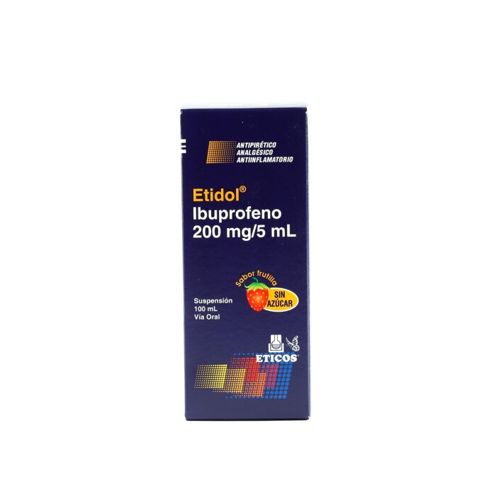 ETIDOL 200 MG SUSP. FR. X 100 ML. única