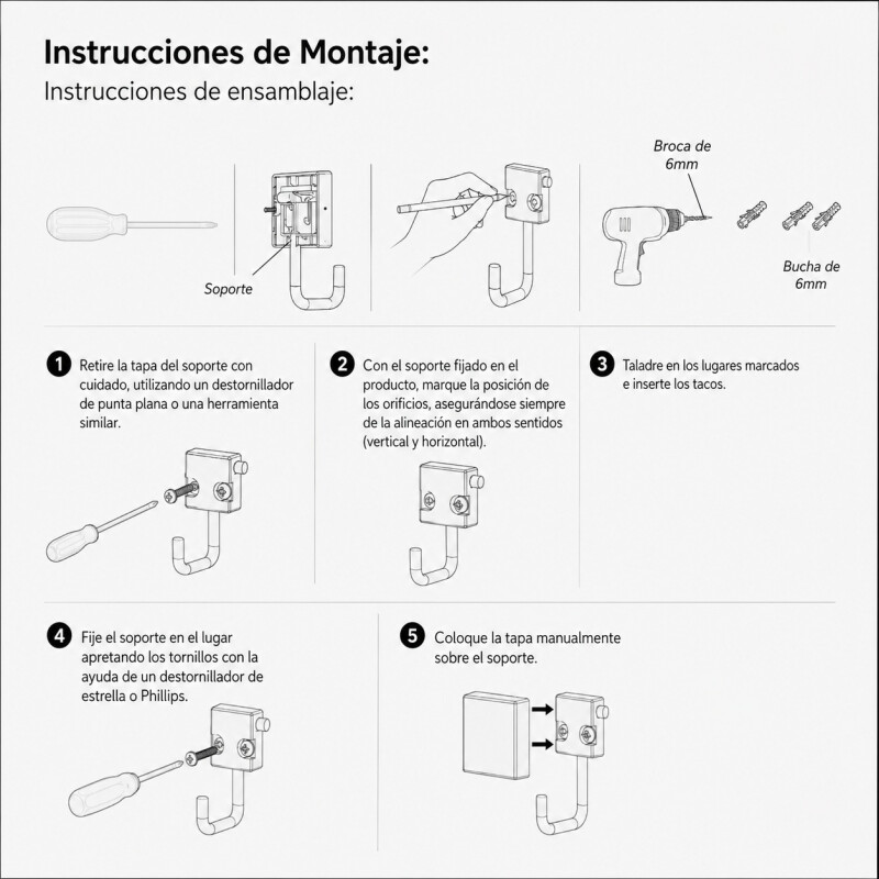 Organizador de Baño en Acero Inoxidable Future - Plata Organizador de Baño en Acero Inoxidable Future - Plata