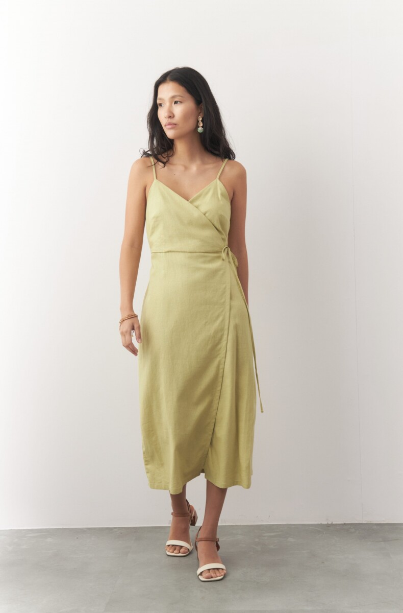 VESTIDO ALLISON - Verde Musgo 