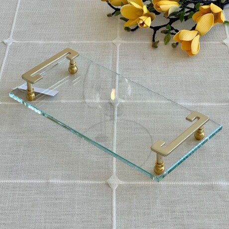 Bandeja Vidrio Rectangular Decorativa 30cm x 15cm Bandeja Vidrio Rectangular Decorativa 30cm x 15cm