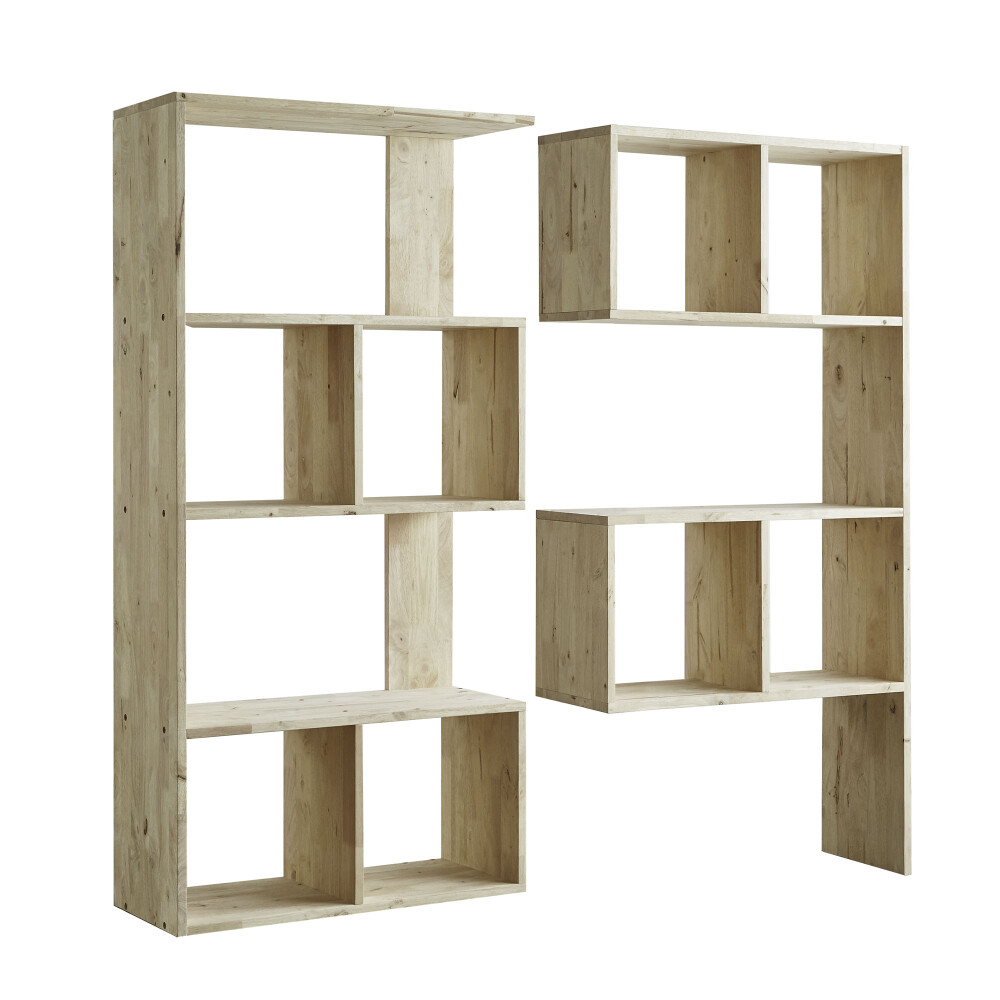 BIBLIOTECA MADERA NATURAL-BEIGE TETRIS