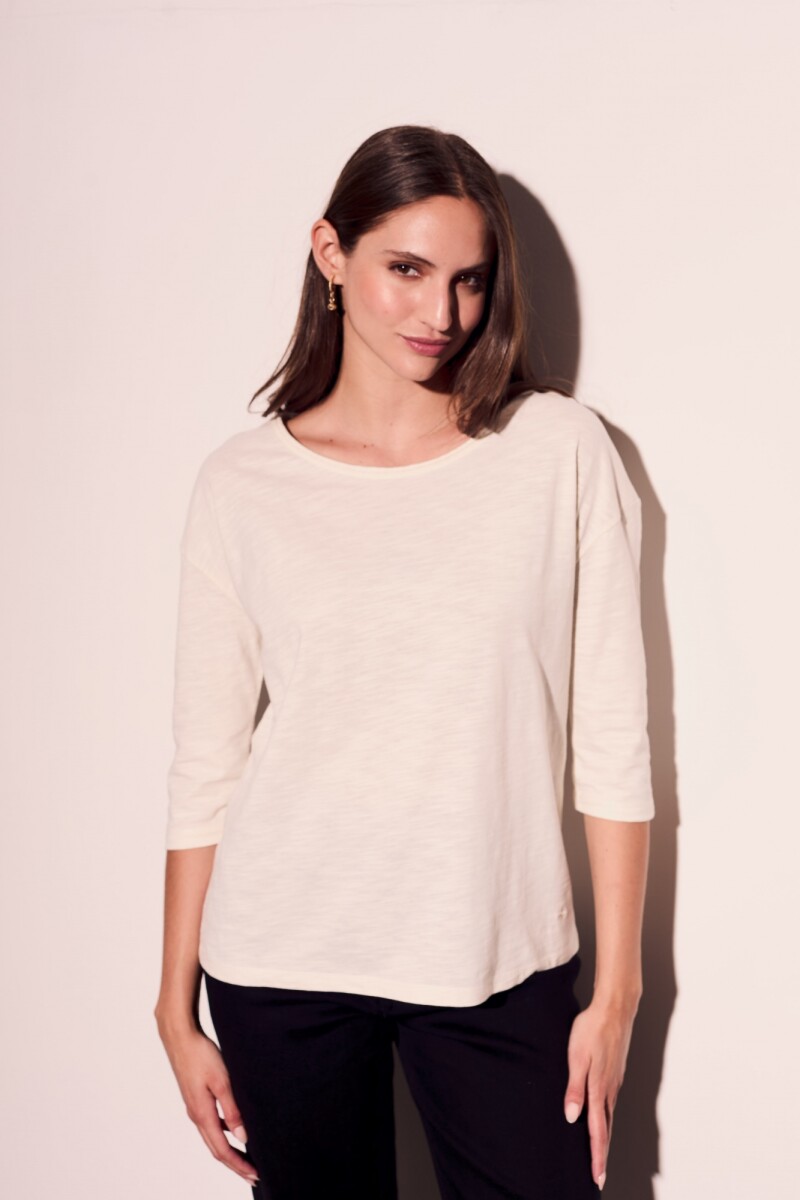 Remera Algodón Nácar