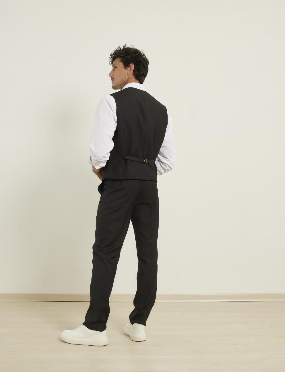 470699 CHALECO VESTIR HARRINGTON LABEL Negro