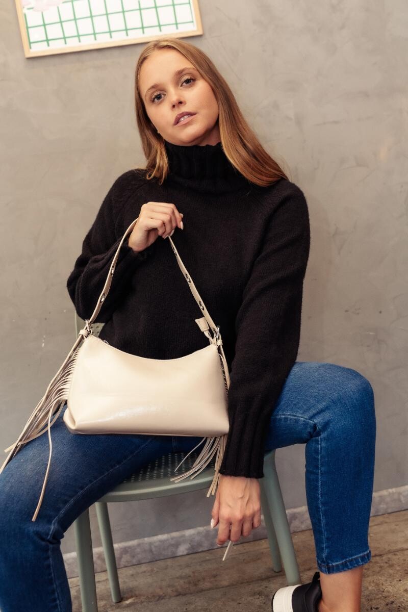 Bandolera Salonica Beige
