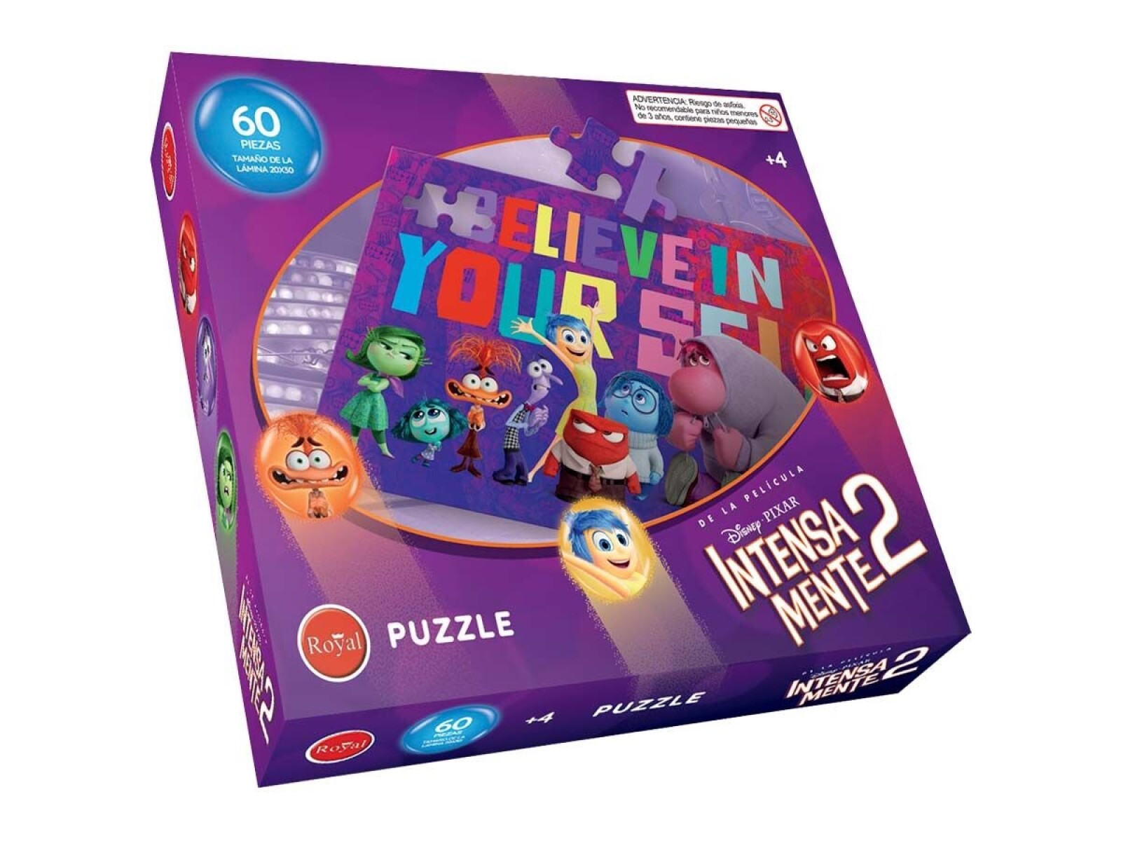 Puzzle Intensamente 2 60 Piezas 