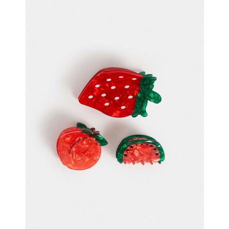 Set De Accesorios De Pelo Combinacion Multicolor